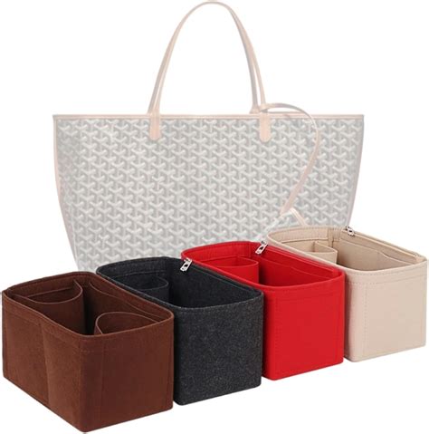 handbag liner for goyard|Amazon.com: Goyard Tote Insert.